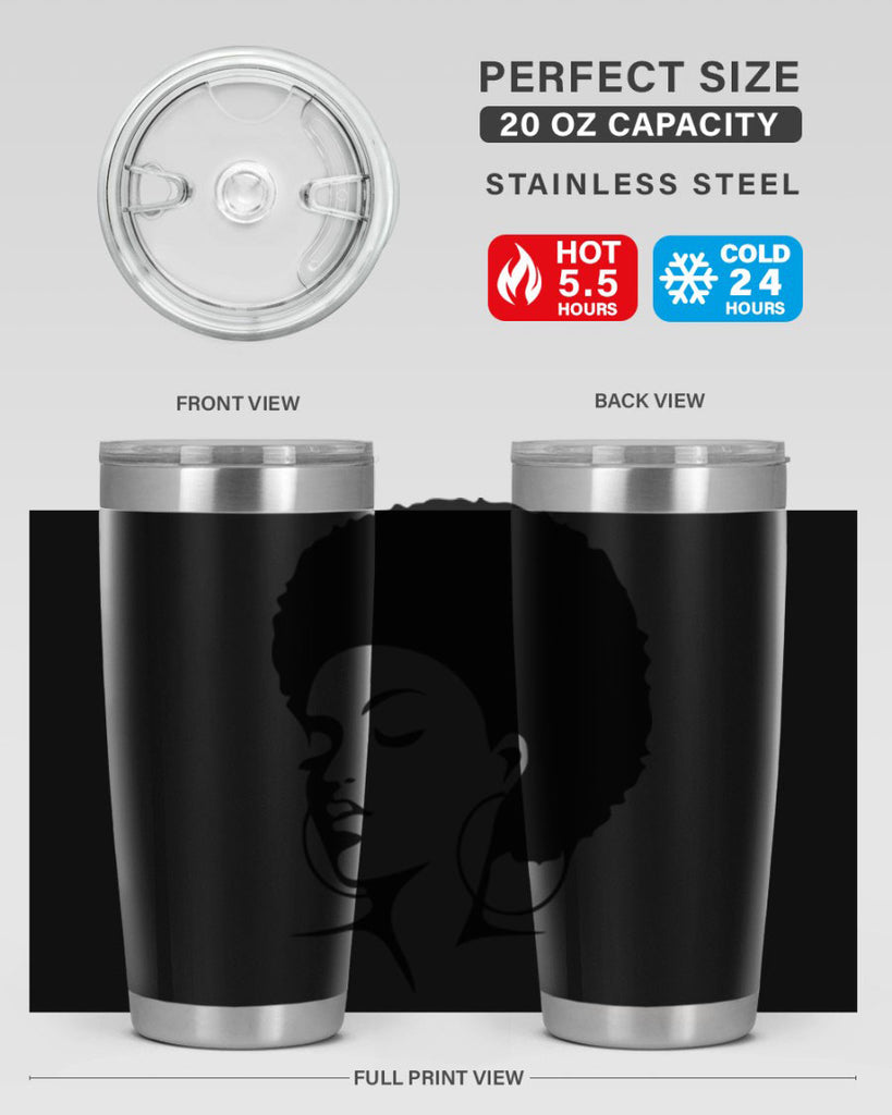 black women - queen 19#- women-girls- Tumbler