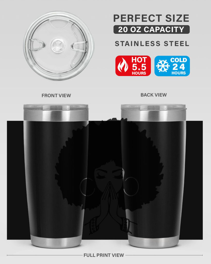 black women - queen 21#- women-girls- Tumbler