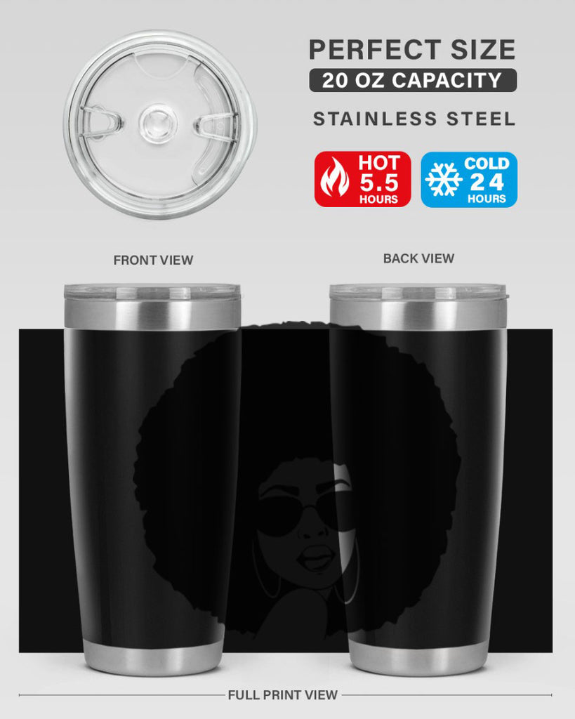 black women - queen 46#- women-girls- Tumbler