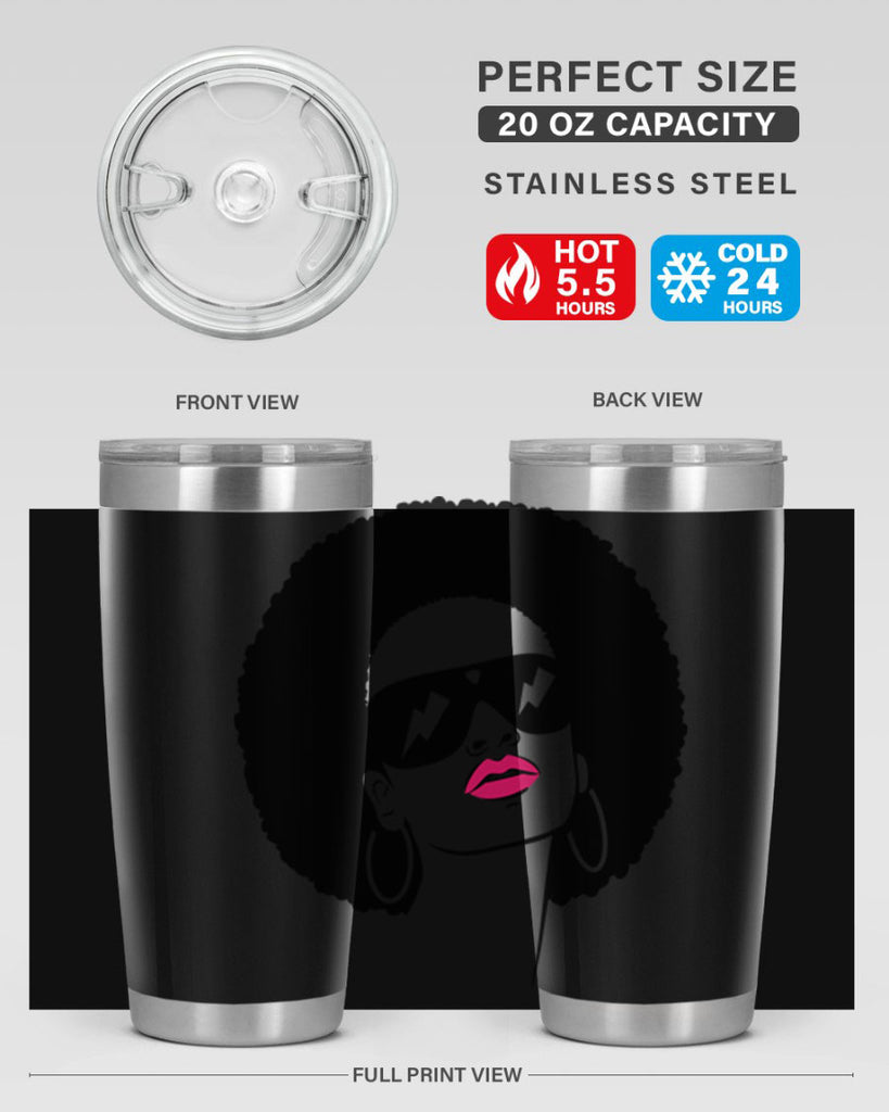 black women - queen 66#- women-girls- Tumbler