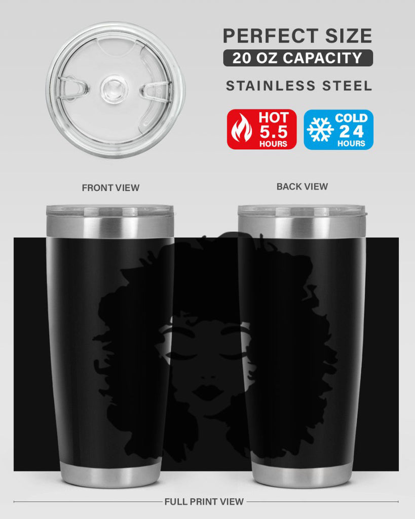 black women - queen 72#- women-girls- Tumbler