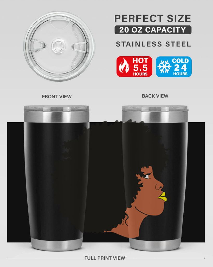 black women - queen 75#- women-girls- Tumbler