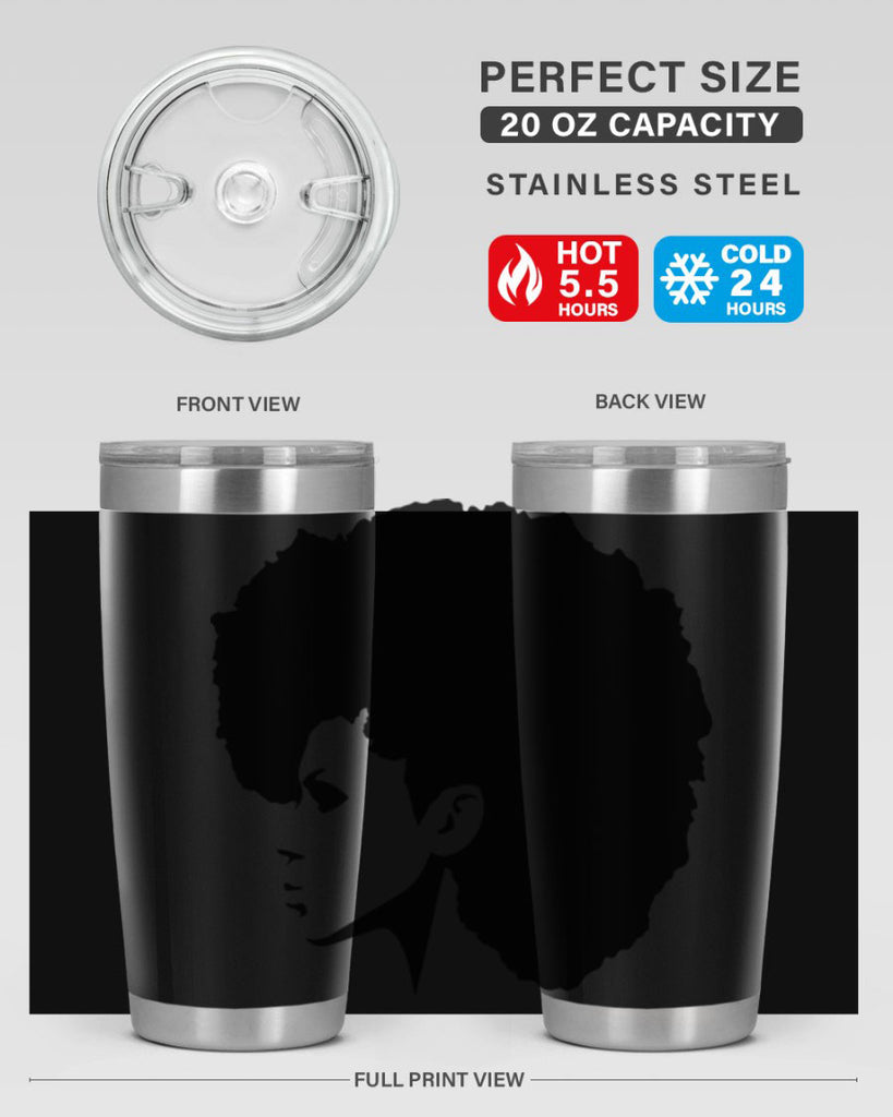 black women - queen 80#- women-girls- Tumbler