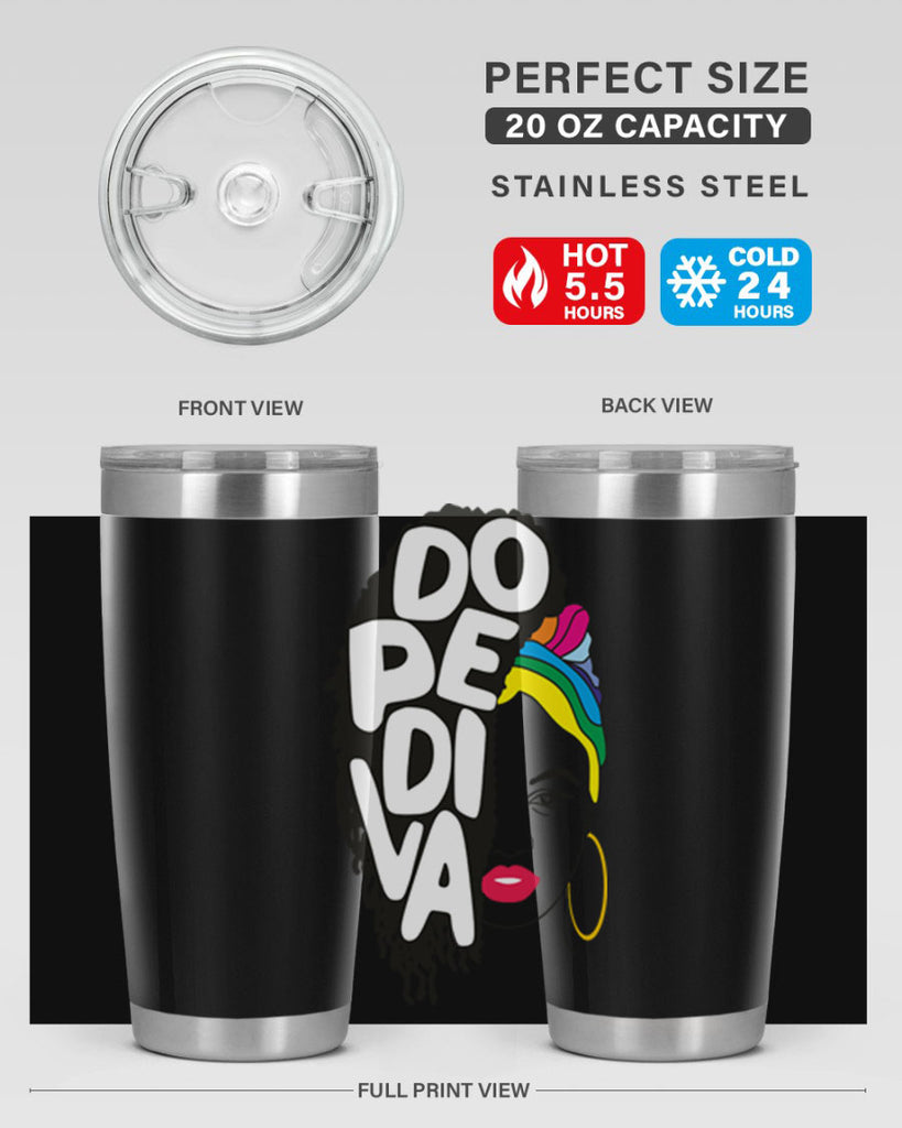 dope diva 5#- women-girls- Tumbler