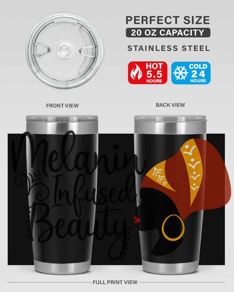 melanin infused beauty Style 20#- women-girls- Tumbler