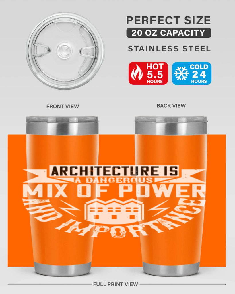 Architecture is a dangerous mix of power and importance Style 2#- architect- tumbler