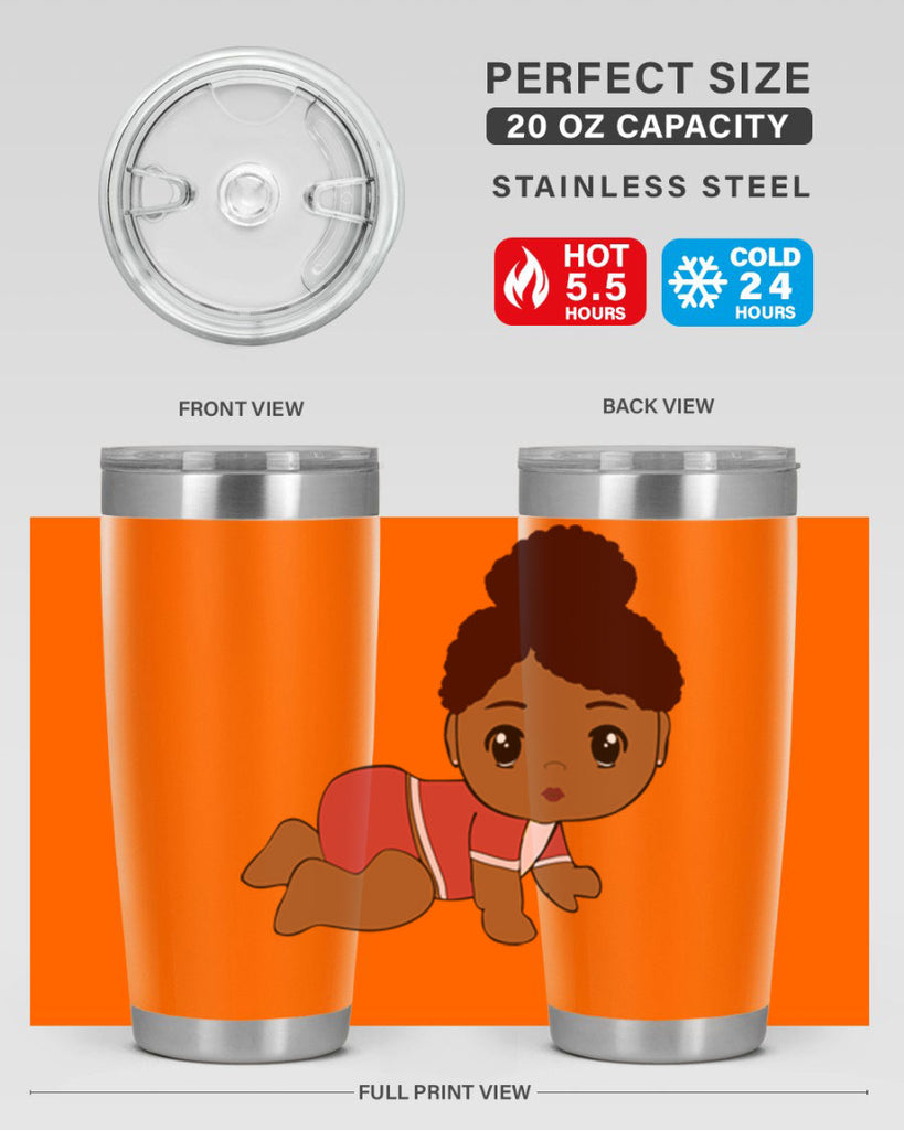 Black baby style 1#- women-girls- Tumbler