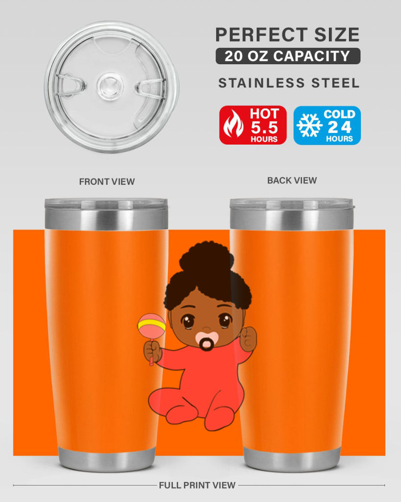 Black baby style 4#- women-girls- Tumbler