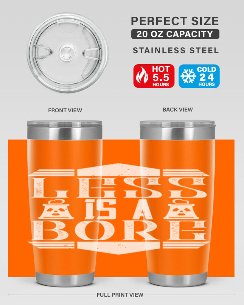 Less is a bore Style 29#- architect- tumbler