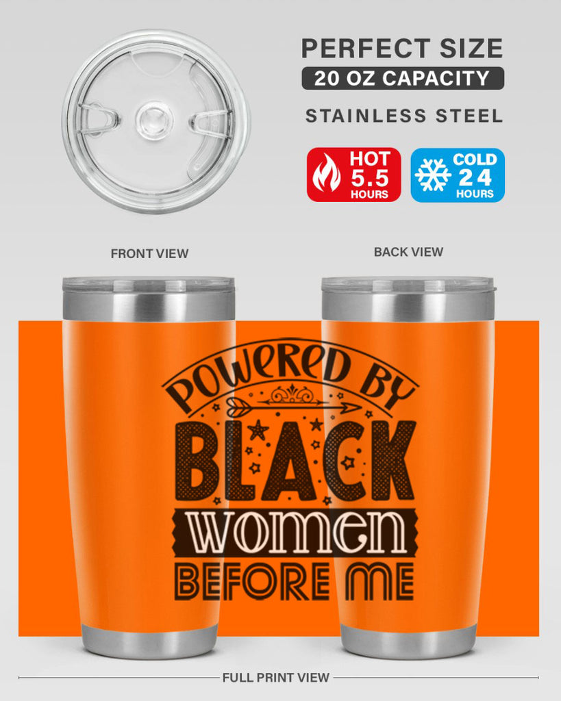 Powered by blackp women before me Style 14#- women-girls- Tumbler
