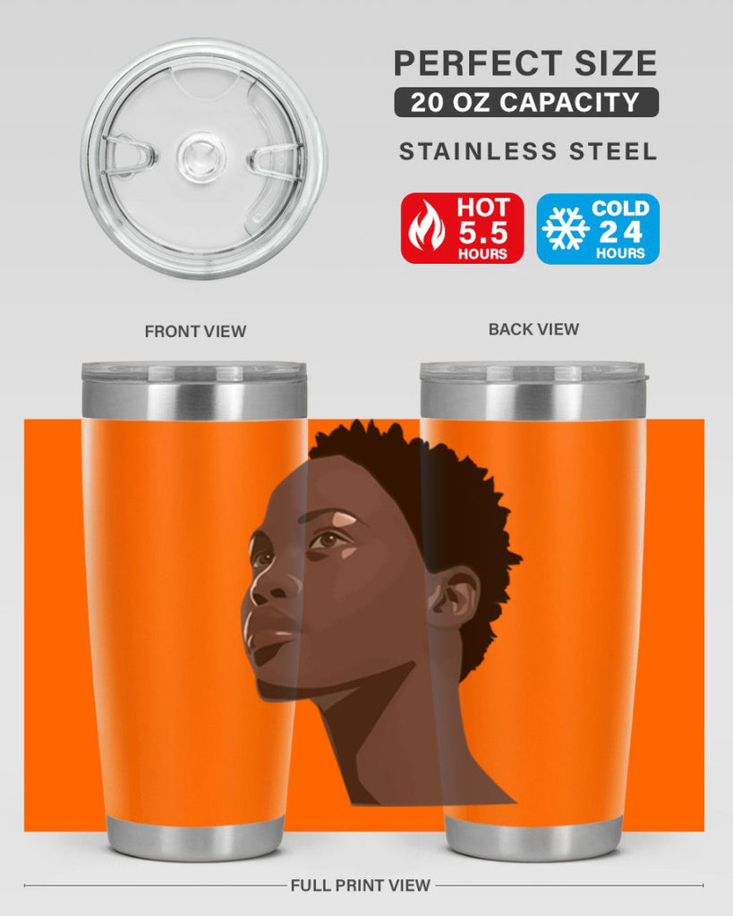 african woman portrait 88#- women-girls- Tumbler