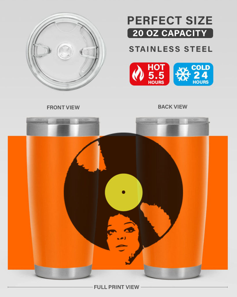 afrovinyl 63#- women-girls- Tumbler