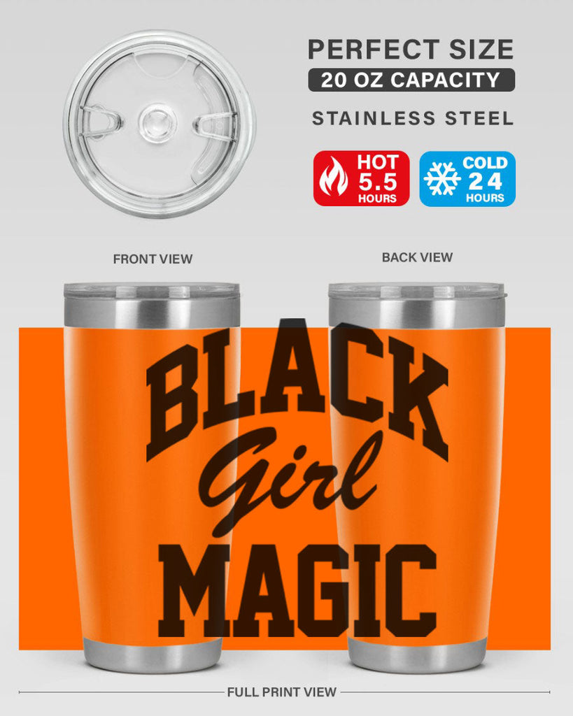 black girl magic 205#- black words phrases- Cotton Tank