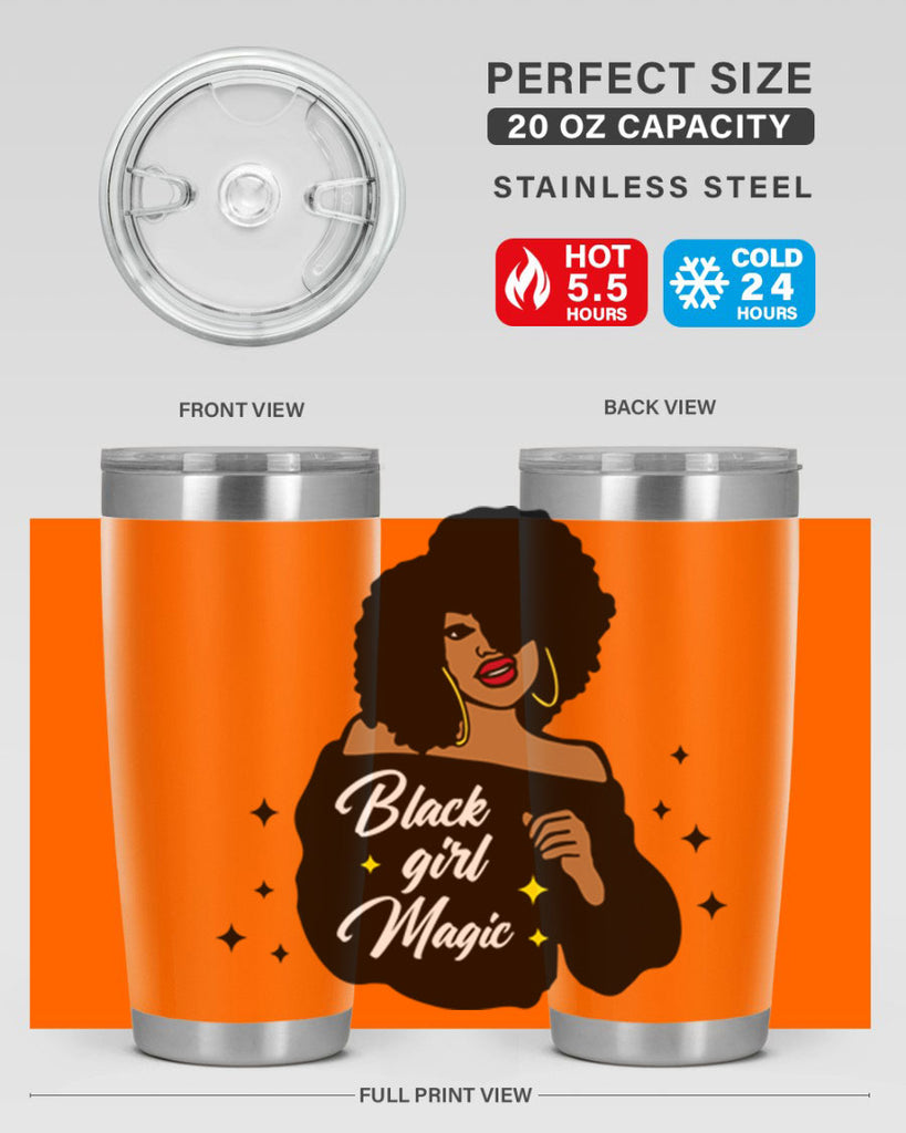 black girl magic 21#- women-girls- Tumbler