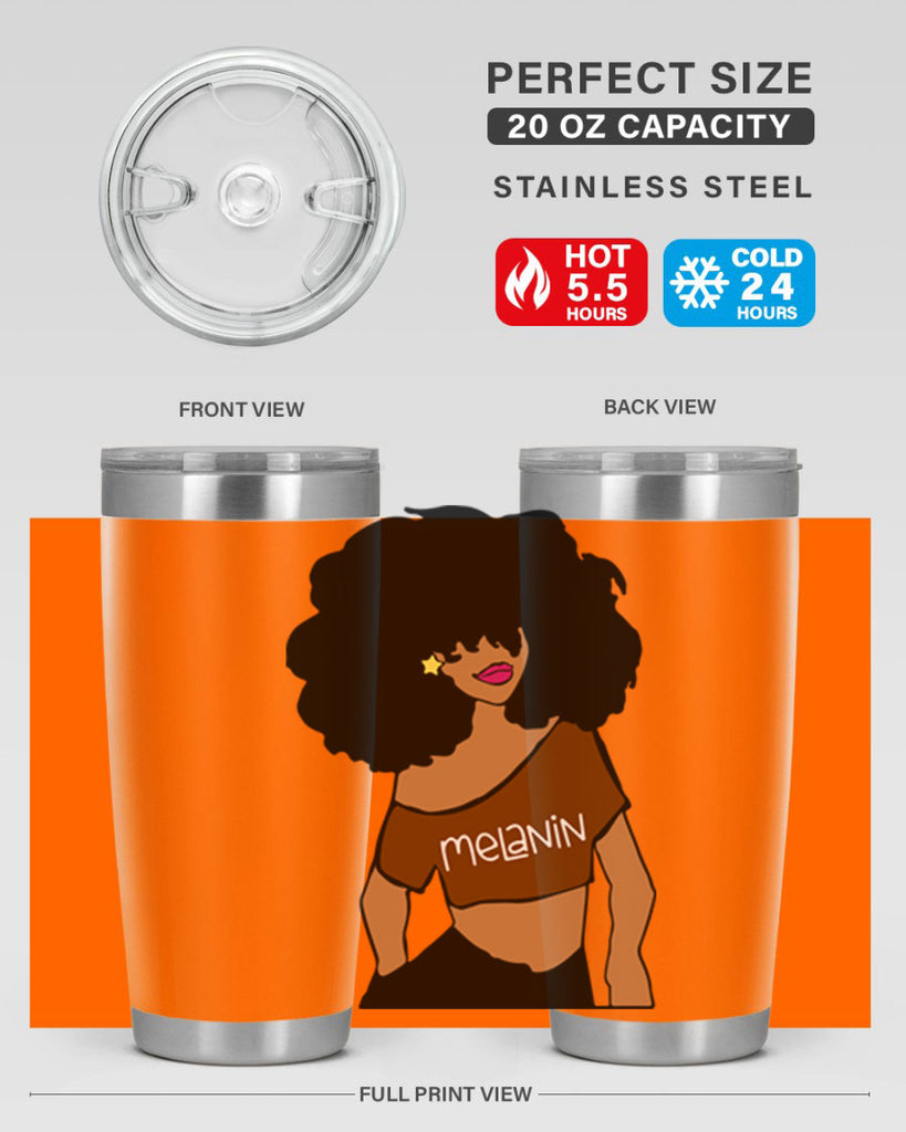 black girl melanin 18#- women-girls- Tumbler