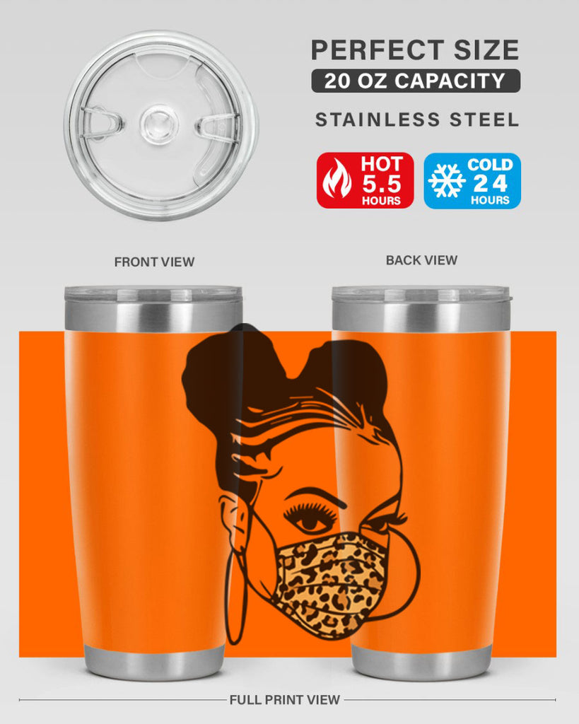 black nurse 4#- women-girls- Tumbler