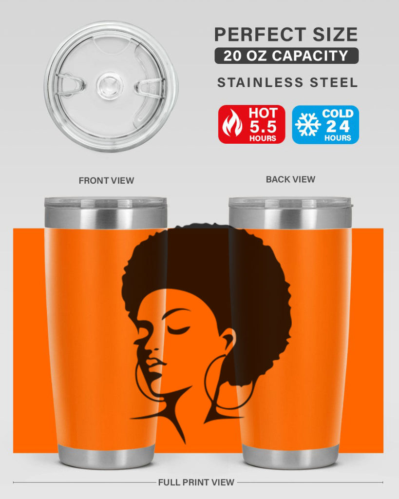 black women - queen 19#- women-girls- Tumbler