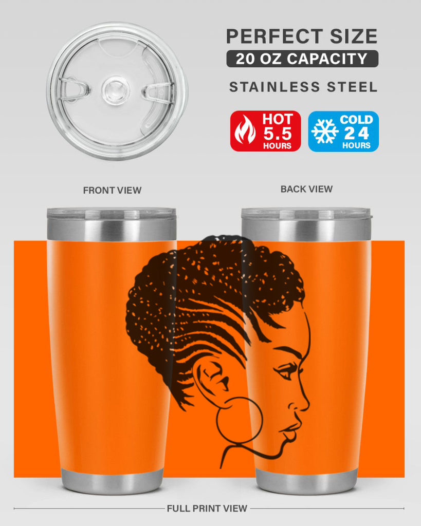 black women - queen 20#- women-girls- Tumbler