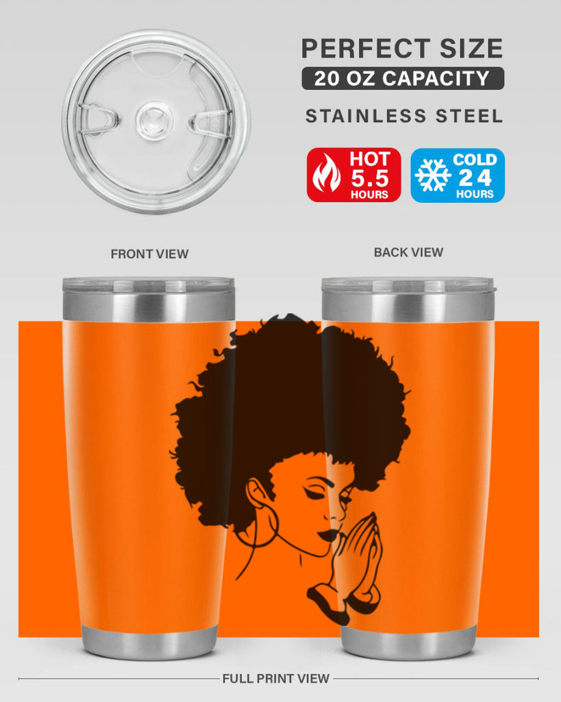 black women - queen 22#- women-girls- Tumbler