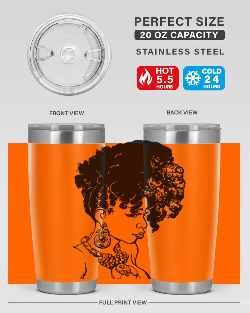 black women - queen 40#- women-girls- Tumbler