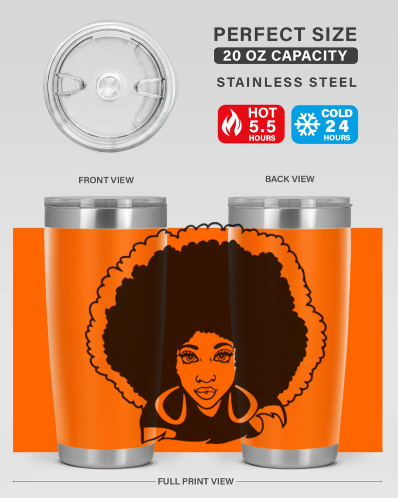 black women - queen 60#- women-girls- Tumbler