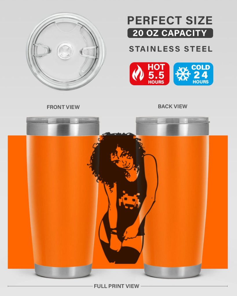 black women - queen 61#- women-girls- Tumbler