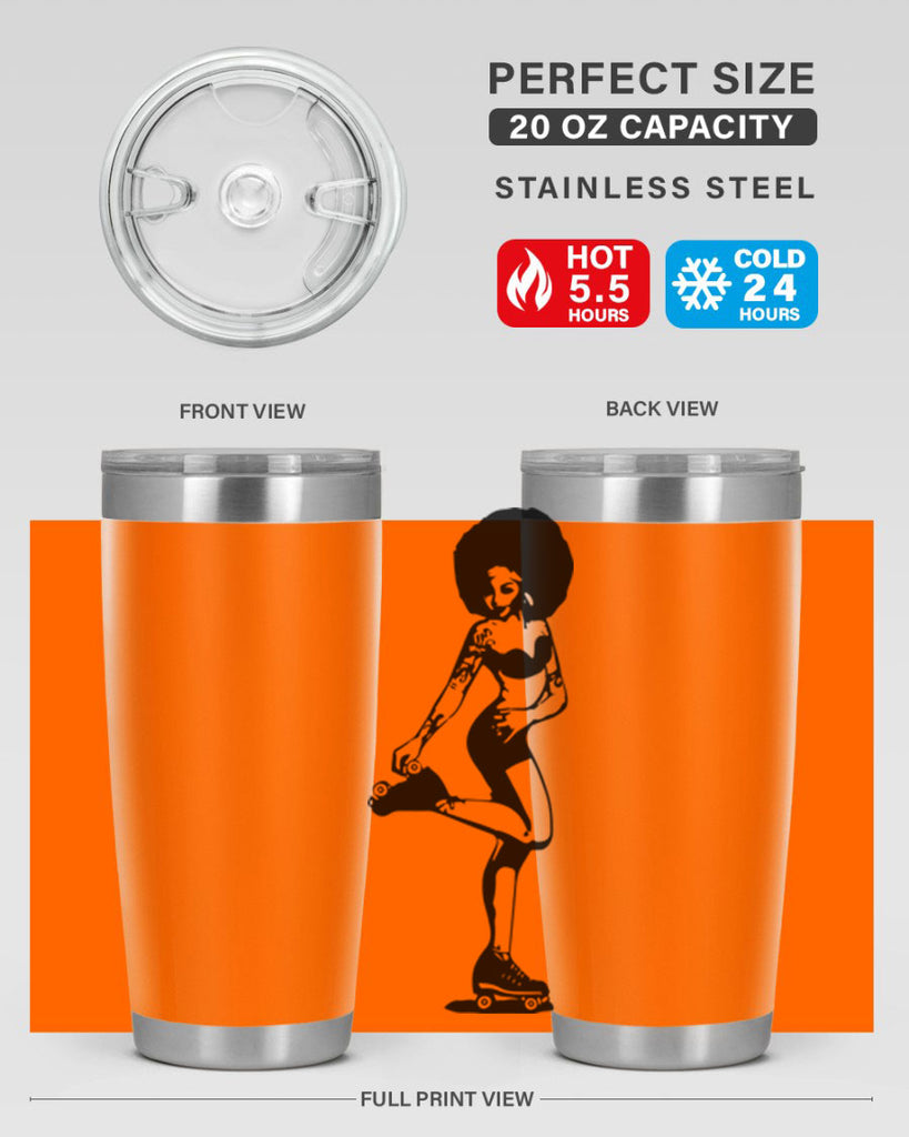 black women - queen 62#- women-girls- Tumbler