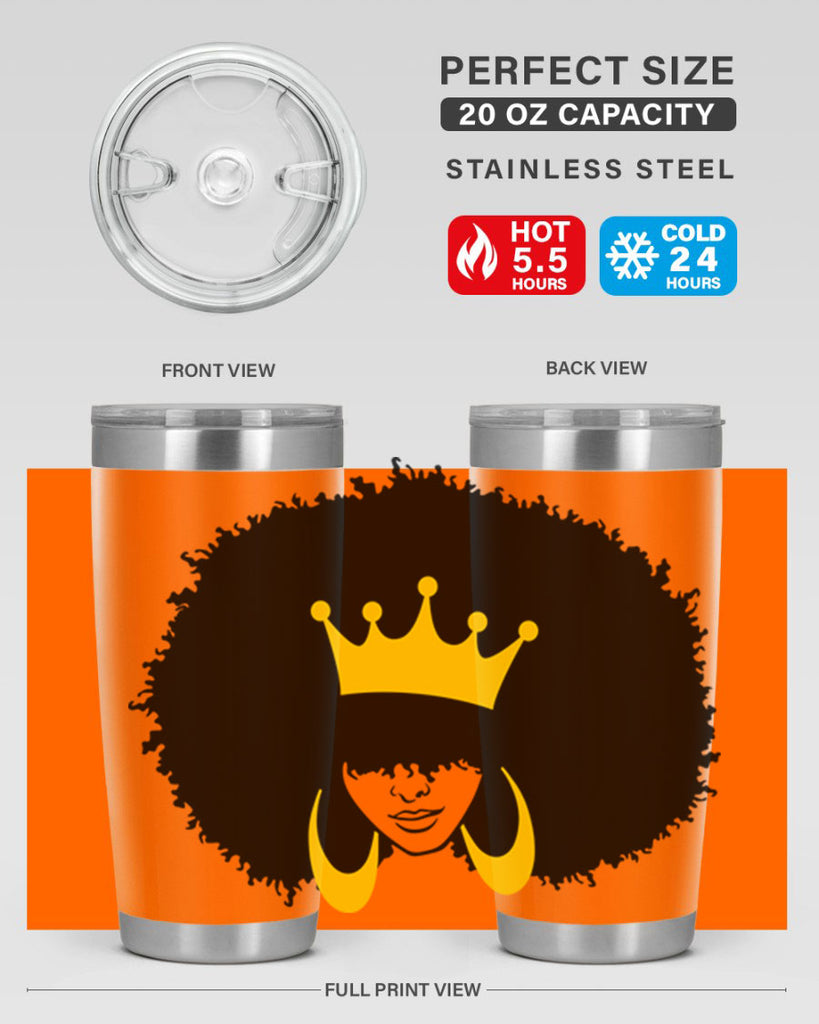 black women - queen 71#- women-girls- Tumbler