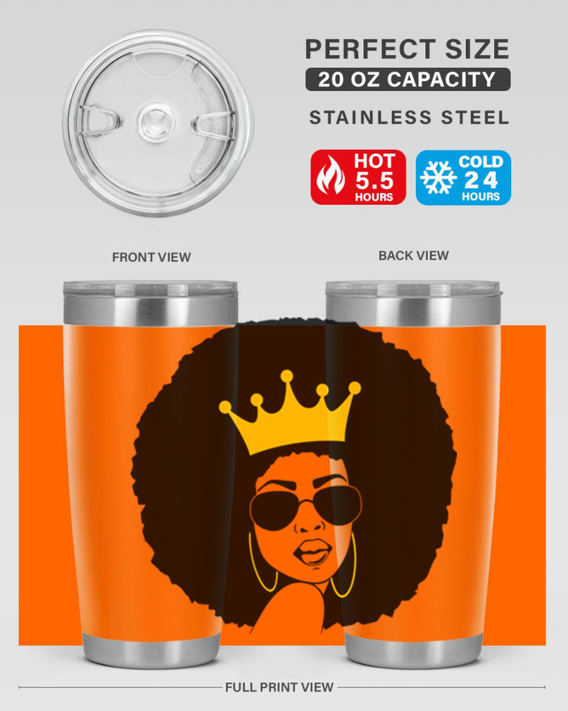 black women - queen 76#- women-girls- Tumbler