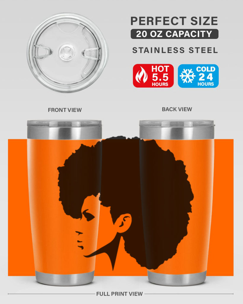 black women - queen 80#- women-girls- Tumbler