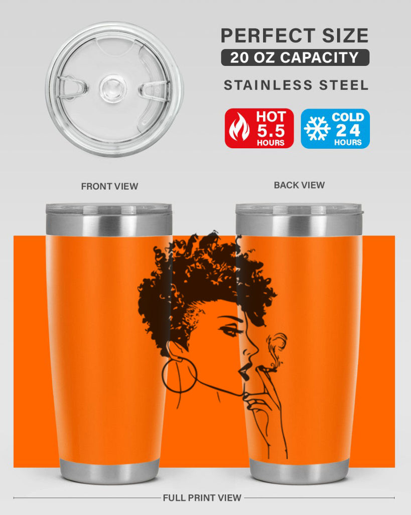 black women - queen 8#- women-girls- Tumbler