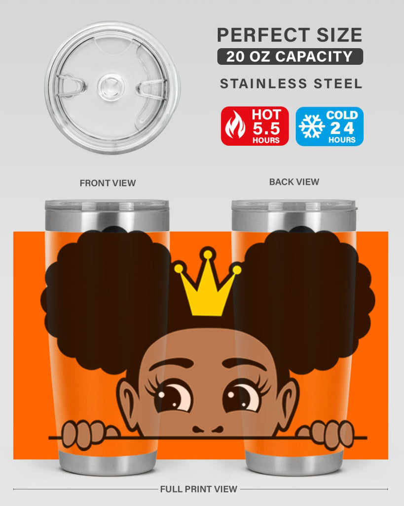 crown afro puffs 51#- women-girls- Tumbler