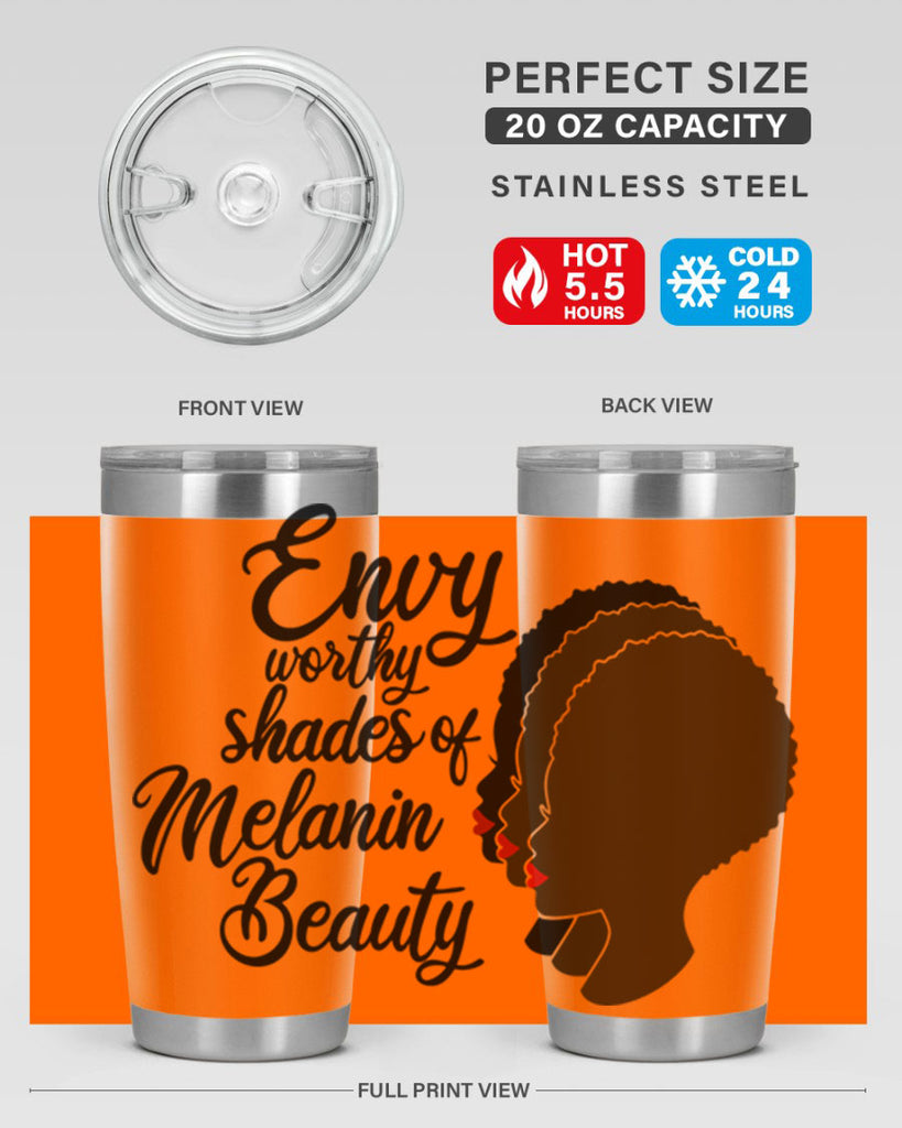 envy worth shades of melanin Style 39#- women-girls- Tumbler