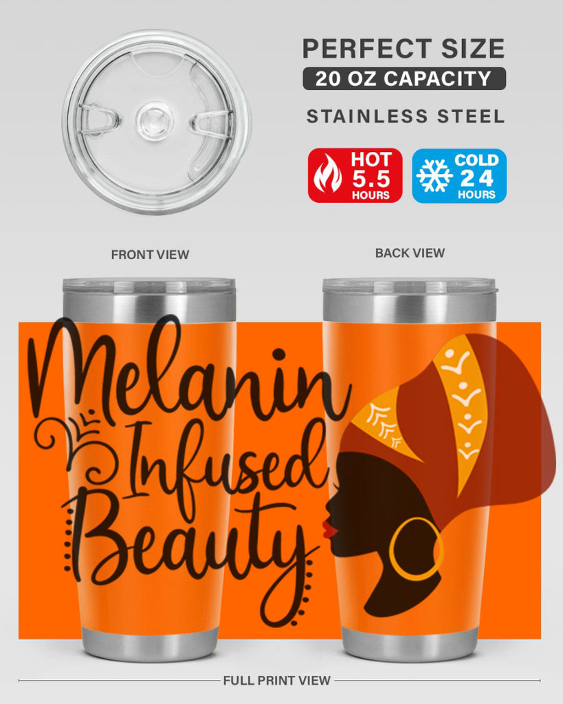melanin infused beauty Style 20#- women-girls- Tumbler
