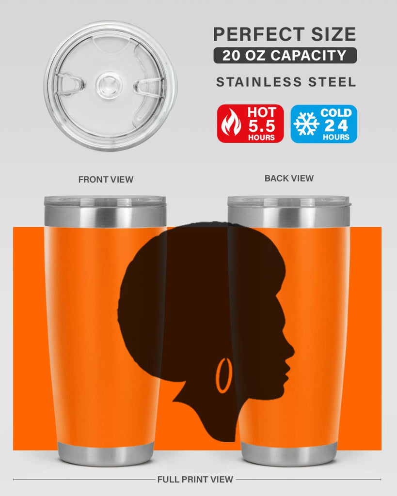 remix femaleafroavatar black 20#- women-girls- Tumbler
