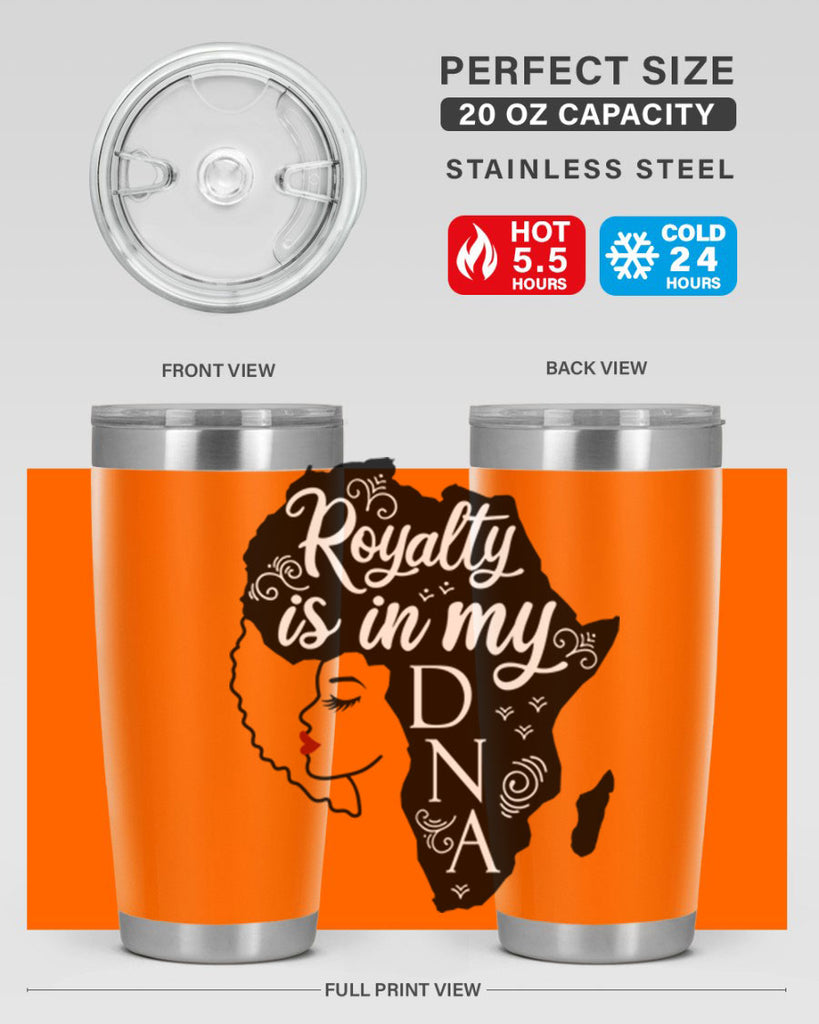 royalty is in my dna Style 10#- women-girls- Tumbler