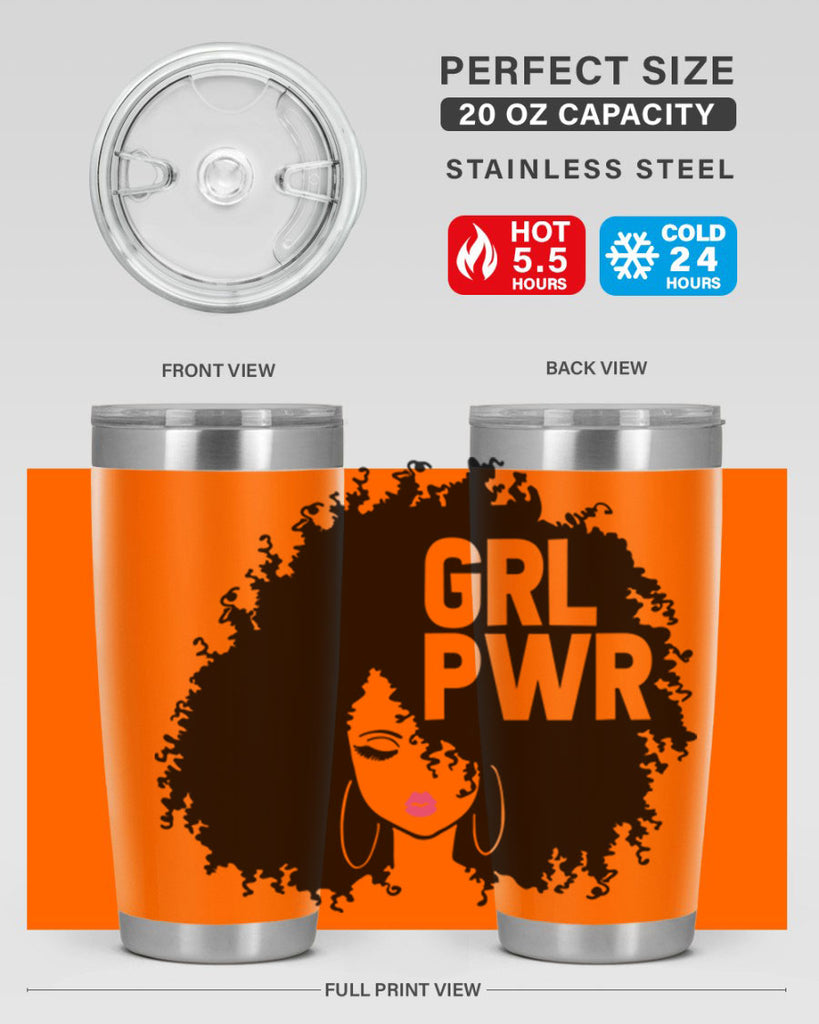 woman face grlpwr 1#- women-girls- Tumbler