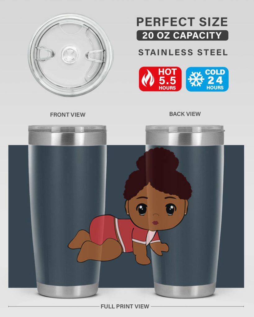 Black baby style 1#- women-girls- Tumbler