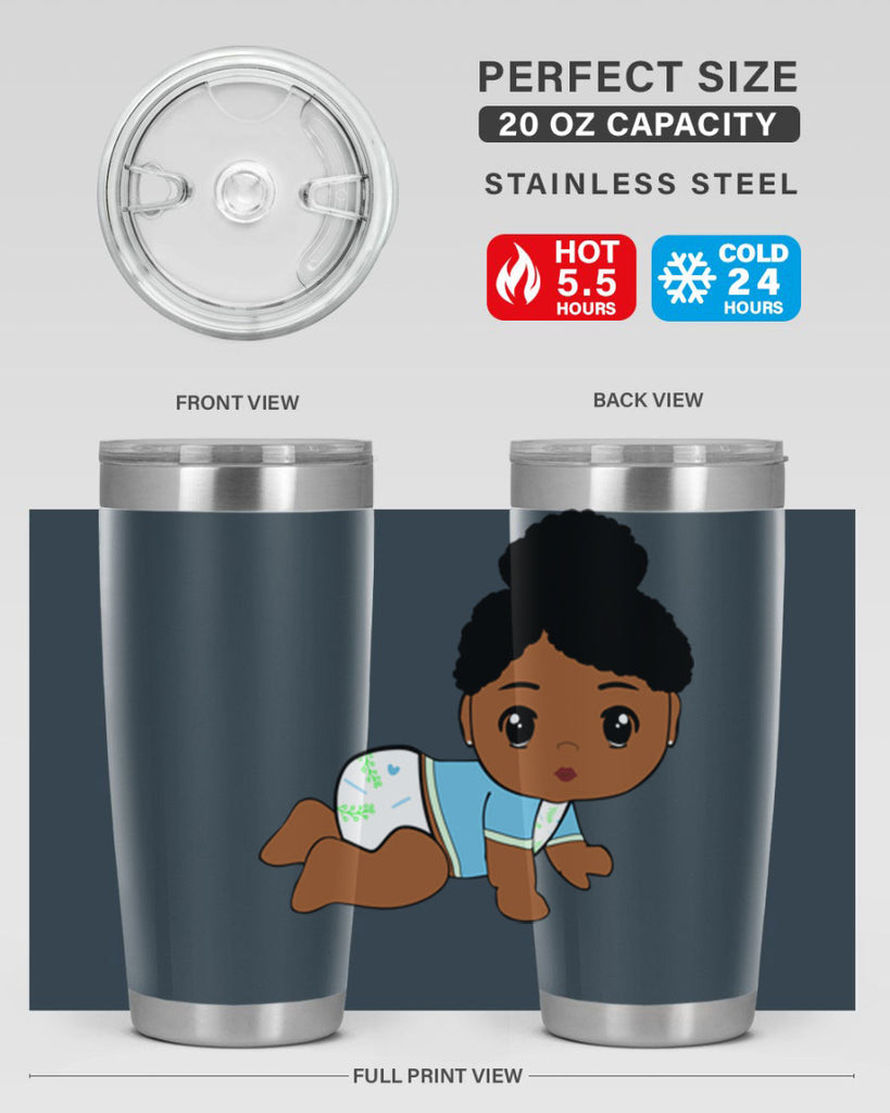 Black baby style 2#- women-girls- Tumbler