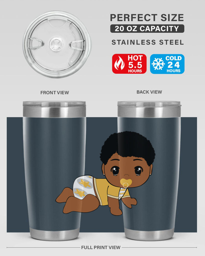 Black baby style 7#- women-girls- Tumbler