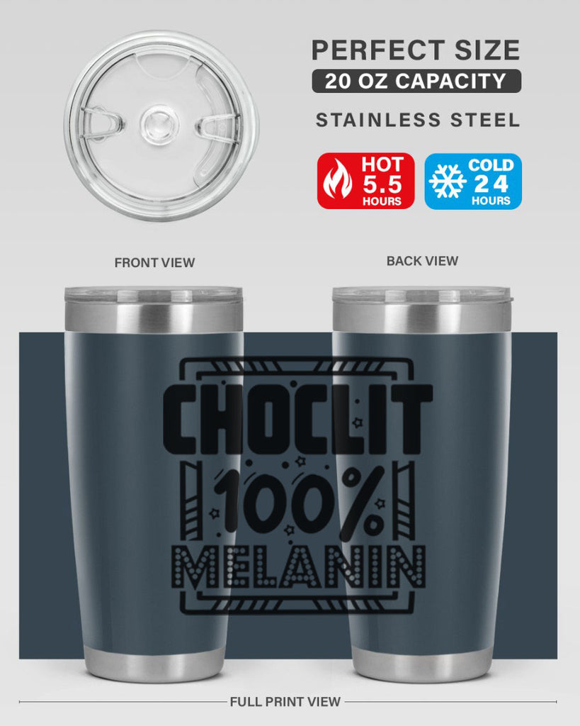 Choclit melanin Style 46#- women-girls- Tumbler