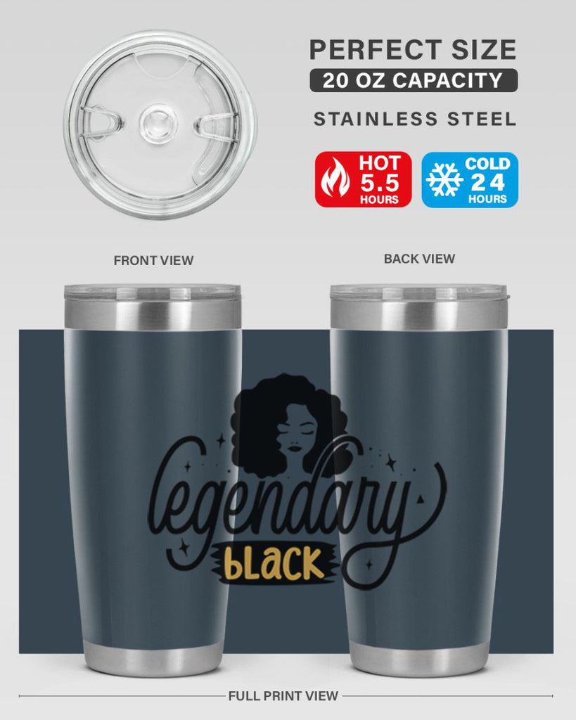 Legendary black Style 27#- women-girls- Tumbler