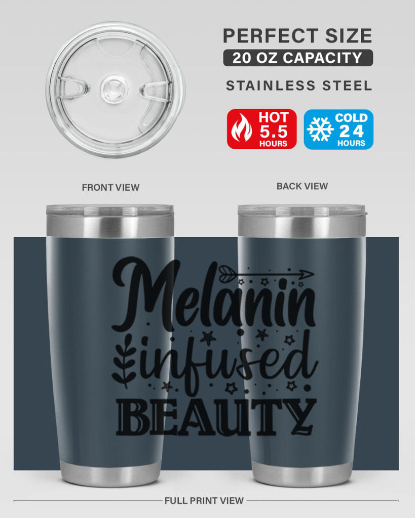 Melanin infused beauty Style 21#- women-girls- Tumbler