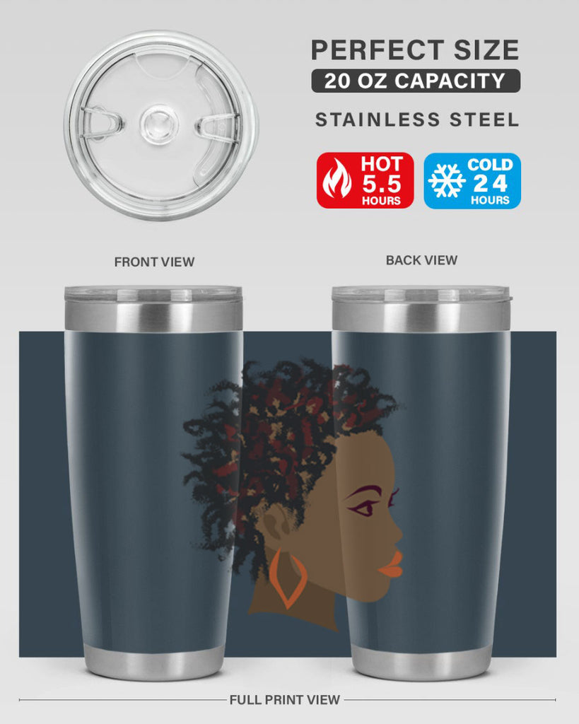 african girl 90#- women-girls- Tumbler