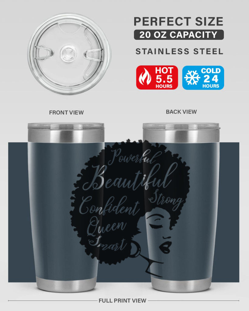 afro woman 23#- women-girls- Tumbler