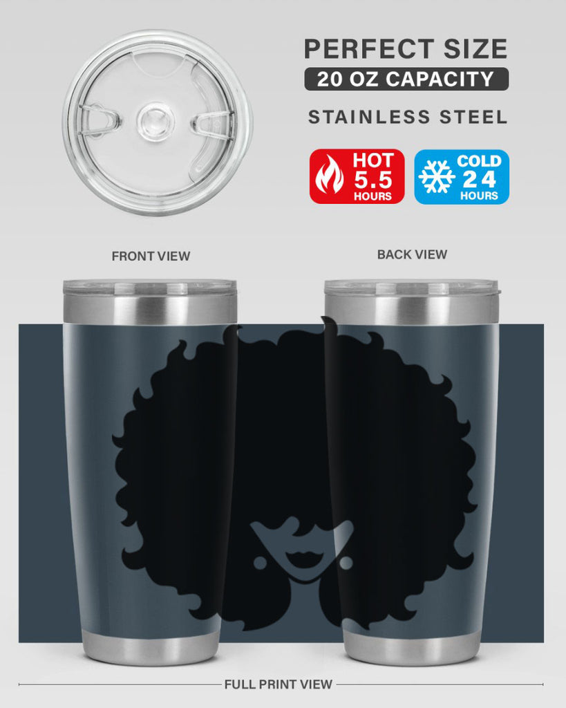 afro woman 69#- women-girls- Tumbler