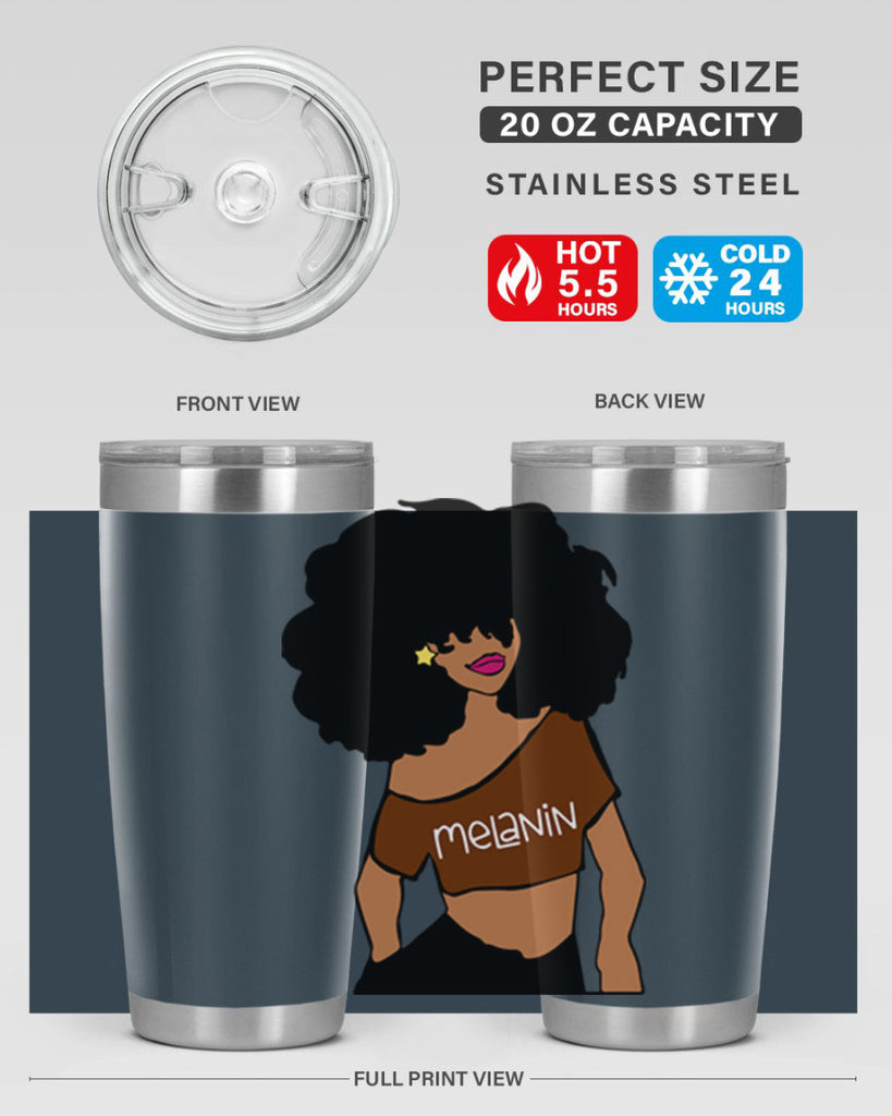 black girl melanin 18#- women-girls- Tumbler