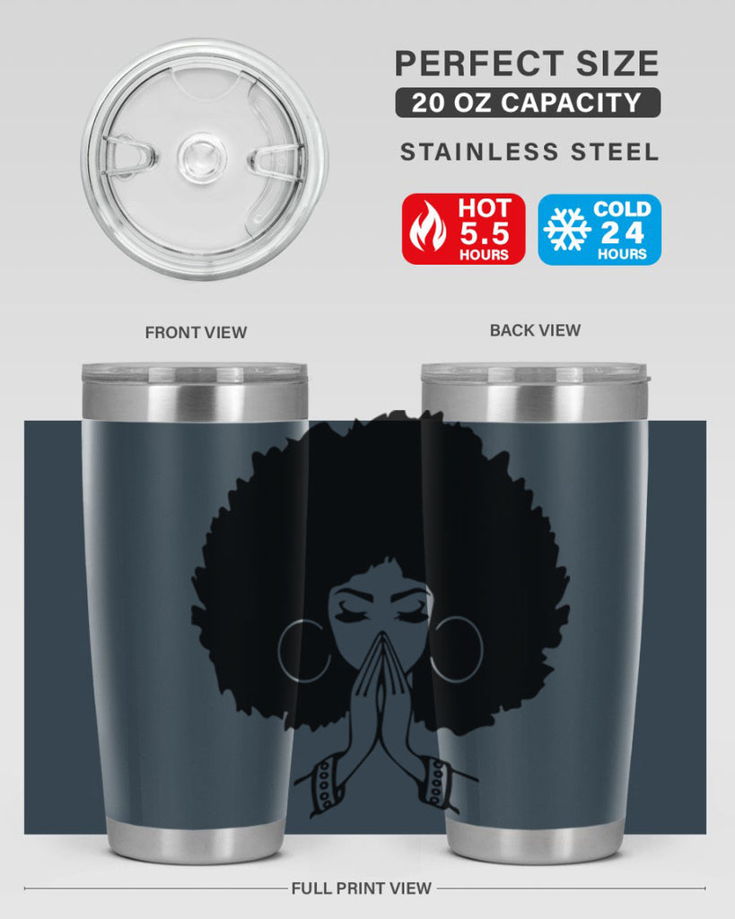 black women - queen 21#- women-girls- Tumbler