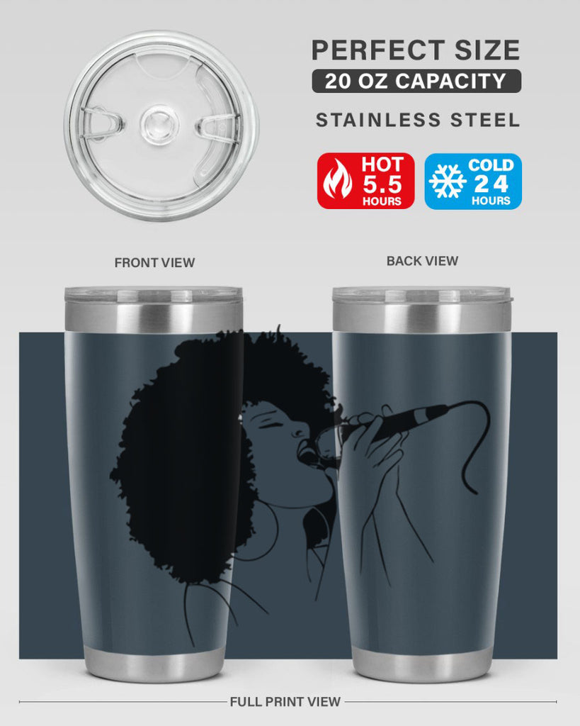 black women - queen 39#- women-girls- Tumbler