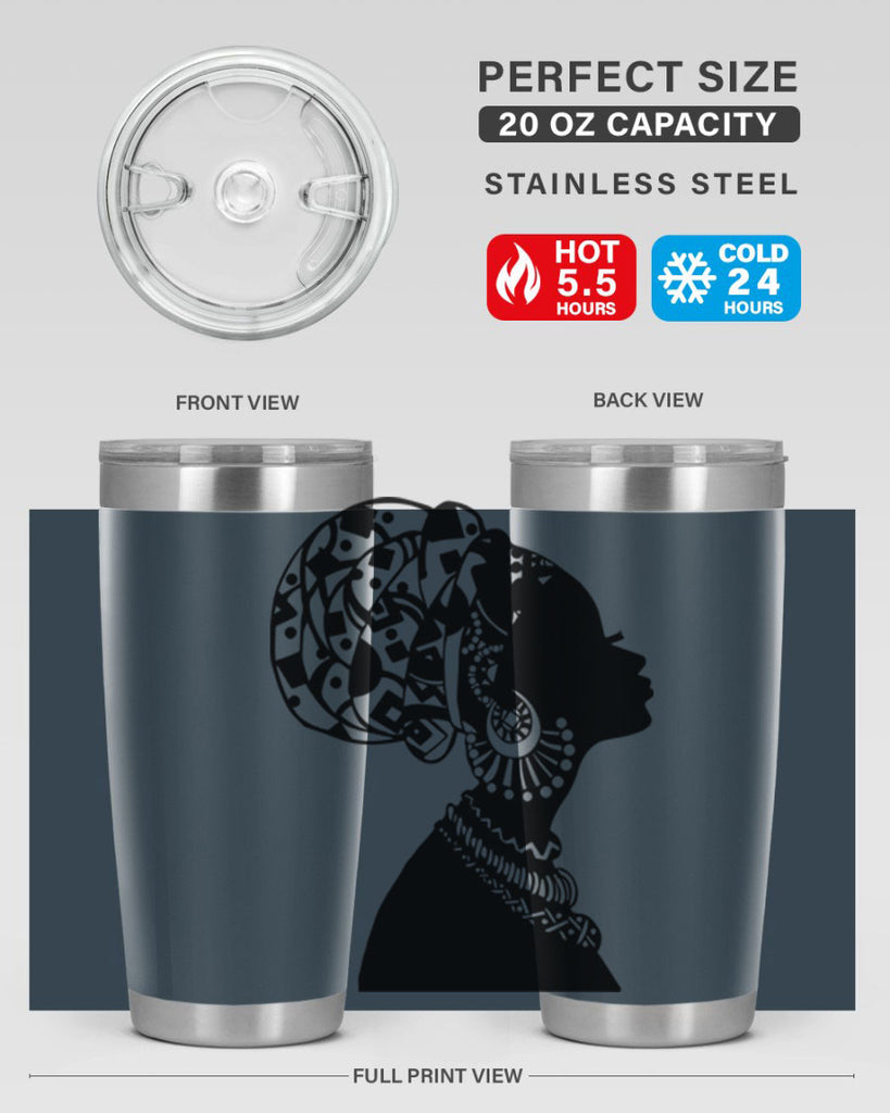black women - queen 52#- women-girls- Tumbler